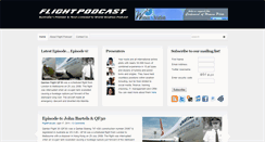 Desktop Screenshot of flightpodcast.com